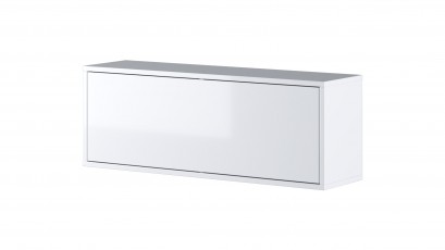  Bed Concept - Floating Cabinet BC-29p Glossy White - Minimalist storage solution