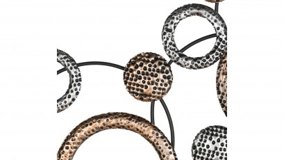  Torre & Tagus Rings Orbiting - Metal Wall Decor