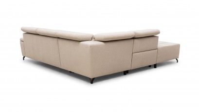 Unimebel Sectional Diverso III - Corner sofa with power recliner, bed and storage