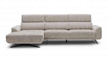 Wajnert Sectional Eris - Corner sofa with power sliding seat