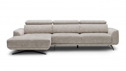 Wajnert Sectional Eris - Corner sofa with power sliding seat