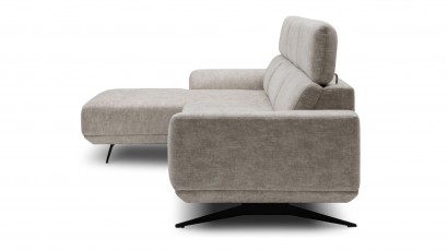 Wajnert Sectional Eris - Corner sofa with power sliding seat