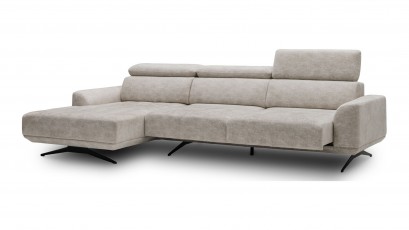 Wajnert Sectional Eris - Corner sofa with power sliding seat