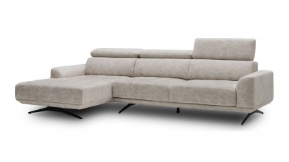 Wajnert Sectional Eris - Corner sofa with power sliding seat