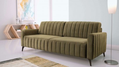 Libro Sofa Grande - Channel tufted sofa bed