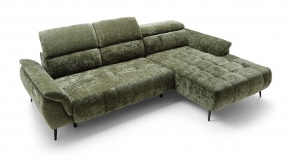 Puszman Sectional Genova I - Corner sofa with power sliding seat