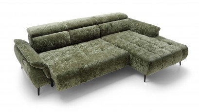 Puszman Sectional Genova I - Corner sofa with power sliding seat