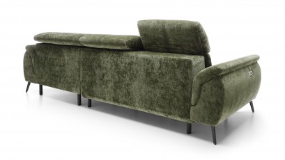 Puszman Sectional Genova I - Corner sofa with power sliding seat