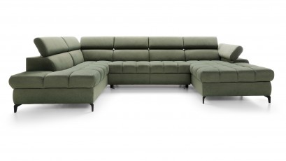 Puszman Sectional Lugano III - Modern U-shaped sofa