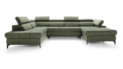 Puszman Sectional Lugano III - Modern U-shaped sofa