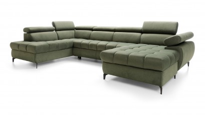 Puszman Sectional Lugano III - Modern U-shaped sofa