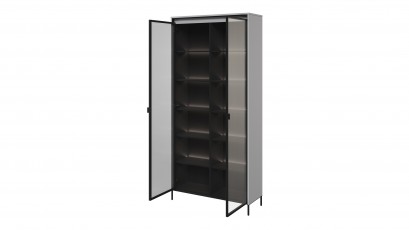  Lenart Trend Double Display Cabinet TR-07 v.2 SC - For modern interiors