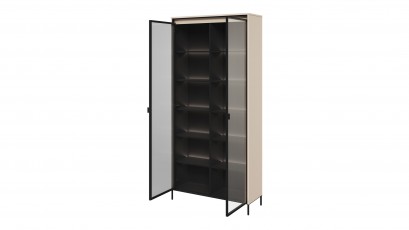  Lenart Trend Double Display Cabinet TR-07 v.1 BPC - For modern interiors