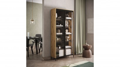  Lenart Trend Double Display Cabinet TR-07 v.3 DAC - For modern interiors