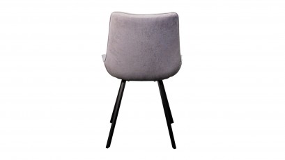  Corcoran Chair - Grey - Industrial dining chair