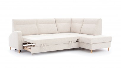 Unimebel Sectional Boretto - European sectional bed with storage