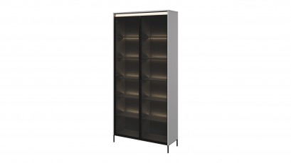  Lenart Trend Double Display Cabinet TR-07 v.2 SC - For modern interiors