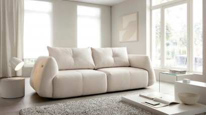 Puszman Sofa Camira - Modern sofa with electric sliding seats