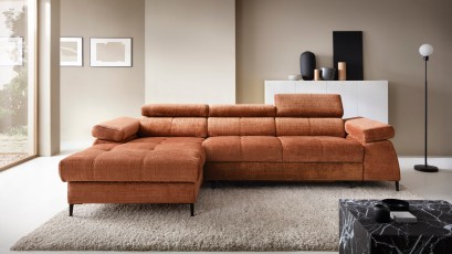 Puszman Sectional Cordoba I - Glamorous corner sofa