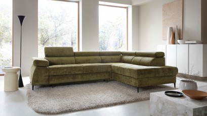 Puszman Sectional Cordoba II - Glamorous corner sofa