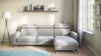 Comforteo Sectional Amaro - Corner sofa with bed and storage