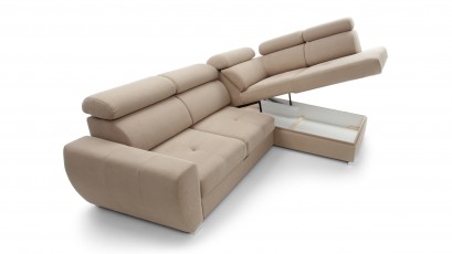  Comforteo Sectional Patrizia - Matt Velvet 09 - Right - Comfortable and practical