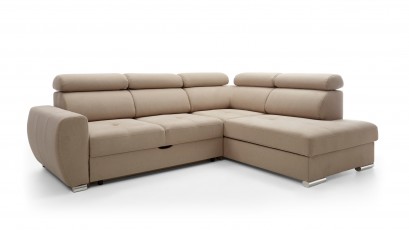  Comforteo Sectional Patrizia - Matt Velvet 09 - Right - Comfortable and practical