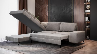  Comforteo Sectional Flavio - Perfect Harmony 39 - Left - Elegant sectional sofa