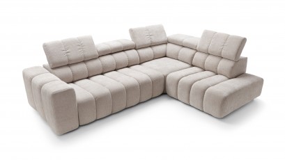  Puszman Sectional Zurich II - Over The Horizon 08 - Right - With a power sliding seat