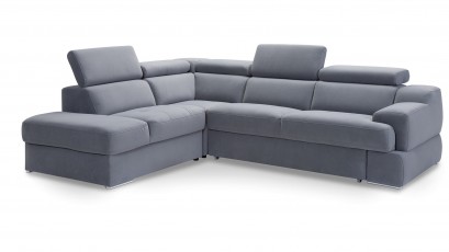  Gala Collezione Sectional Belluno - Primo 89 - Left - Modular sectional with bed and storage