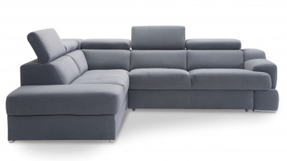  Gala Collezione Sectional Belluno - Primo 89 - Left - Modular sectional with bed and storage