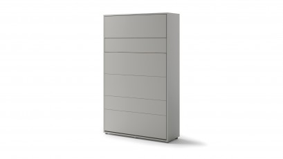  Bed Concept - Murphy Bed BC-02 - Vertical 120x200 - Grey - Modern Wall Bed