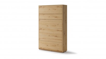  Bed Concept - Murphy Bed BC-02 - Vertical 120x200 - Oak Artisan - Modern Wall Bed