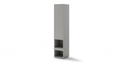  Bed Concept Storage Cabinet BC-07 - Grey - Dedicated to Bed Concept Vertical Murphy Beds