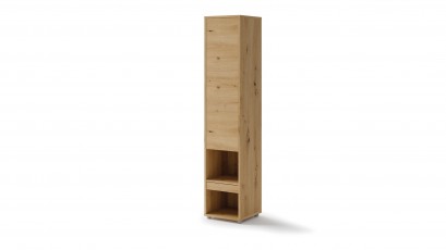  Bed Concept Storage Cabinet BC-07 - Oak Artisan - Dedicated to Bed Concept Vertical Murphy Beds