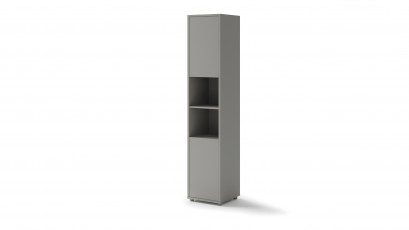  Bed Concept Storage Cabinet BC-08 - Grey - Dedicated to Bed Concept Vertical Murphy Beds