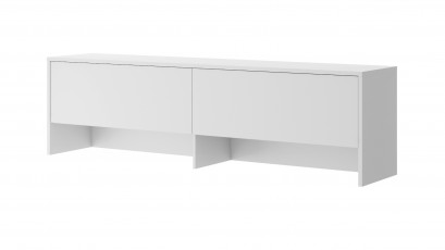  Bed Concept - Hutch BC-09 Matte White - For modern wall bed