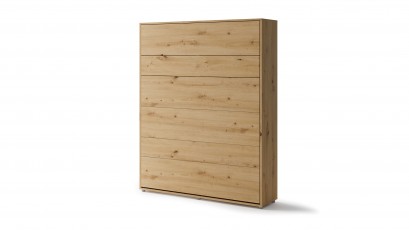  Bed Concept - Murphy Bed BC-12 - Vertical 160x200 - Oak Artisan - Modern Wall Bed