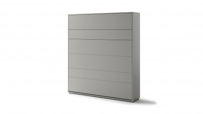  Bed Concept - Murphy Bed BC-13 - Vertical 180x200 - Grey - Modern Wall Bed