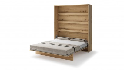  Bed Concept - Murphy Bed BC-13 - Vertical 180x200 - Oak Artisan - Modern Wall Bed