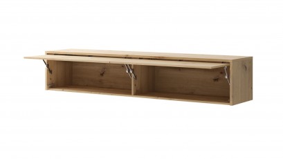  Bed Concept - Hutch BC-15 Oak Artisan - For modern wall bed