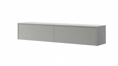  Bed Concept - Hutch BC-15 Grey - For modern wall bed