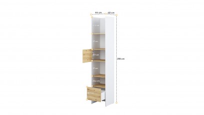  Bed Concept Bookcase BC-23 - W/OA - Minimalist storage solution