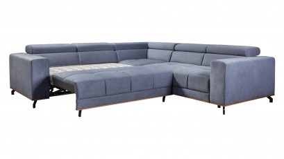  Libro Sectional Party - Shaggy 01 - Sofa bed with storage