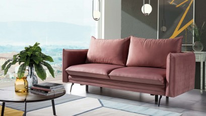  Libro Sofa Akita - Modesto 486 - Sleeper sofa with storage