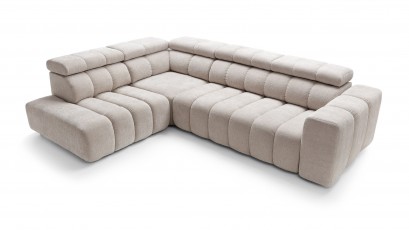  Puszman Sectional Zurich II - Over The Horizon 80 - Left - With a power sliding seat