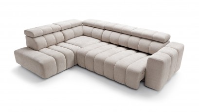  Puszman Sectional Zurich II - Over The Horizon 80 - Left - With a power sliding seat