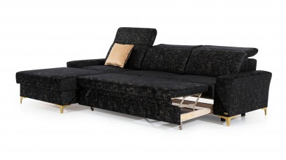  Unimebel Sectional Diverso II - 513 - Left - Corner sofa with bed and storage