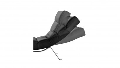  Des Chaise Lounge Swing - Matt Velvet 77 - Adjustable Lounger