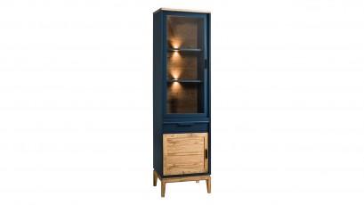  Granada Display Cabinet Left - Elegant Simplicity